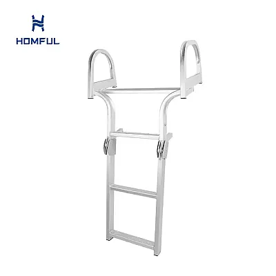 Escalera plegable de aluminio para...