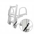 Escalera plegable de aluminio para barcos de 3 peldaños - 80F09A