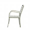 Stapelbarer Esszimmerstuhl mit Armlehne - 11D11C