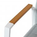 Garten Aluminium Baumwolle gepolstert Dining Armchair - 11D11I
