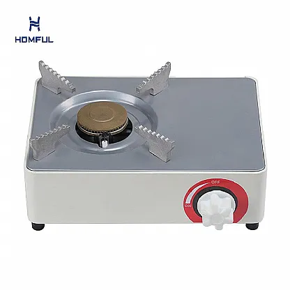 Estufa de gas portátil de aluminio