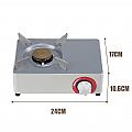 Estufa de gas portátil de aluminio - 61C20A