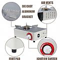Estufa de gas portátil de aluminio - 61C20A