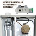 Estufa de gas portátil de aluminio - 61C20A