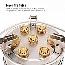 Estufa de camping Homful Seven Burner - 61C17N