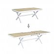 Aluminum Patio Garden Extendable Dining Table - 11D04Z