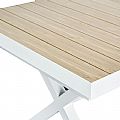 Aluminum Patio Garden Extendable Dining Table - 11D04Z