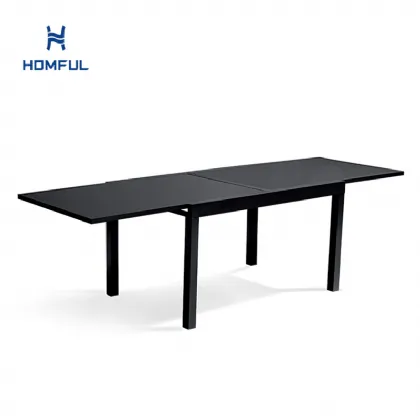 Aluminum Extendable Folding Dining Table Set