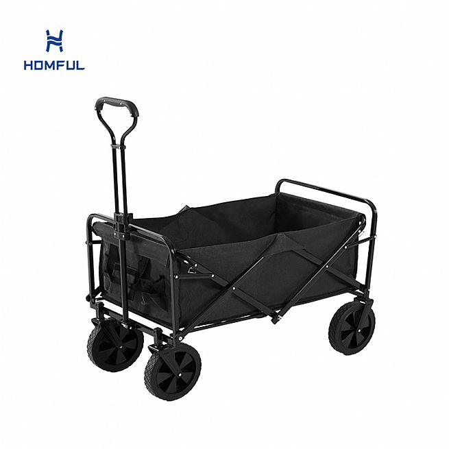 Faltbare Camping-Bollerwagen, 8-Zoll-Breiträder