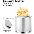 Solo Herd Lagerfeuer rauchfreie Feuerstelle BBQ Grill - 61C19P