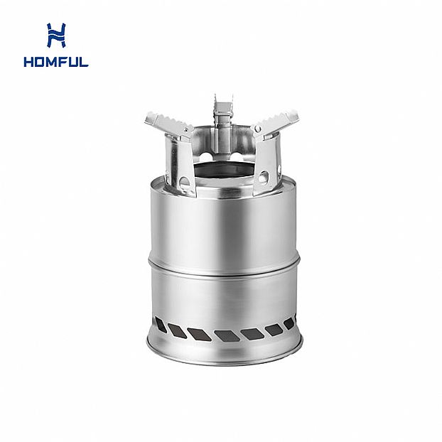 Foldable Camping Stainless Steel Wood Burner