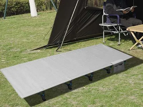 Catres para camping dormir acampar plegable cama portatil catre de aluminio  cot