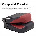 Red/Black Performance Boat Seat - 80C08J