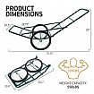 Steel Hunting Deer Game Cart - 70P05A