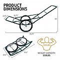Steel Hunting Deer Game Cart - 70P05A