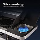 11,5 kW Leistung Edelstahl-Gasgrill für den Außenbereich - 61C23M