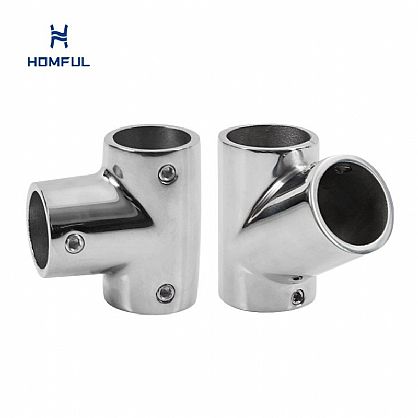 3-Way Boat Handrail Fitting Acero...