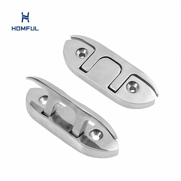 Cornamusa abatible 4-1/2" Cornamusa abatible para muelle