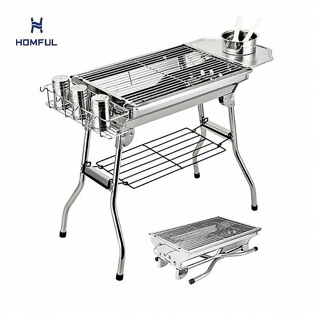 Trolley Smoker BBQ Grill