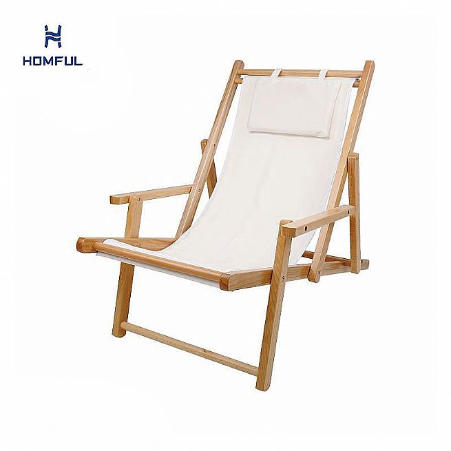 Klappbare Strandstühle aus Holz im Großhandel