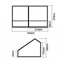 Extend Camping Family Air Inflatable Tent - 60I29F