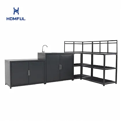 Sistema modular de cocina exterior...