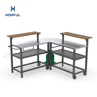 Conjunto de exterior de aluminio con...