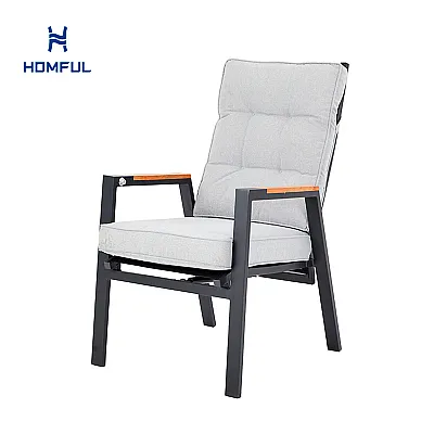 Sillón de comedor para exterior con...