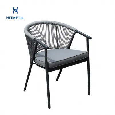 Silla de comedor redonda para exterior...