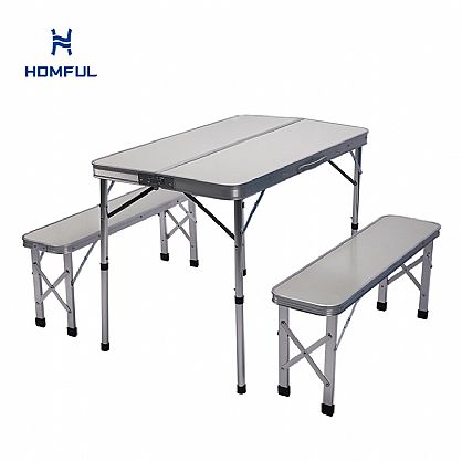 Juego de mesa y silla portátil para...