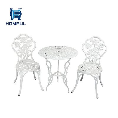 Silla de aluminio para patio al aire libre