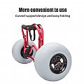 Balloon Wheels Beach Kayak Cart Trolley - 80H02X