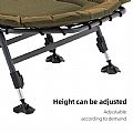 Klappbares, verstellbares Campingbett mit Liegefunktion - 61G02N