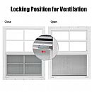 Wohnmobil-Kabinenfenster mit Fliegengitter - 71C67A
