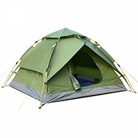 야외 가족 캠핑 플렉스 보우 캔버스 텐트