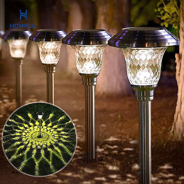 Luz de camino solar
