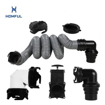 Kit de mangueras de desagüe para autocaravanas PP 10/15/20FT