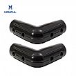 90 Degree Dock Bumper with Holes - 80E30B