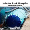 10ft Extra Long Inflatable Boat Fender for Pontoon Boat Dock - 80E31R