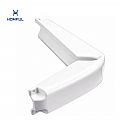 PVC Corner Dock Fender for Pontoon Boats & Marina Edges - 80E32P