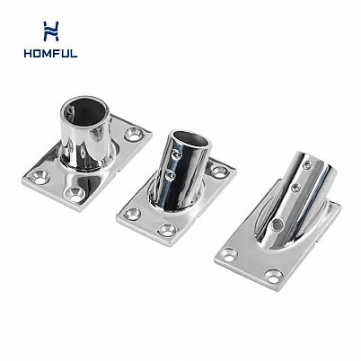 Quadratischer Sockel Marine Edelstahl...