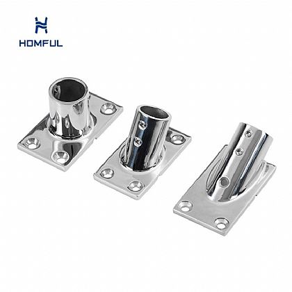 Quadratischer Sockel Marine Edelstahl...