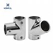 3-Way Boat Handrail Fitting Stainless Steel 316 - 80D99G