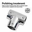3-Way Boat Handrail Fitting Stainless Steel 316 - 80D99G