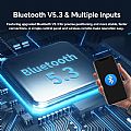 Bluetooth Bar Marine Lautsprecher mit LED - 80U02A