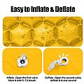 Portable Inflated Sleeping Pad - 60W01A