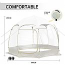 Pop-Up-Campingzelt aus PVC - 60I13W