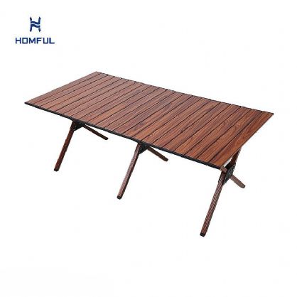 Mesa plegable de aluminio