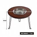 Mesa de camping de té de barbacoa de carbón - 60C19N