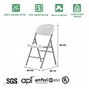 Sillas plegables de plástico portátiles para exteriores - 11D07A
